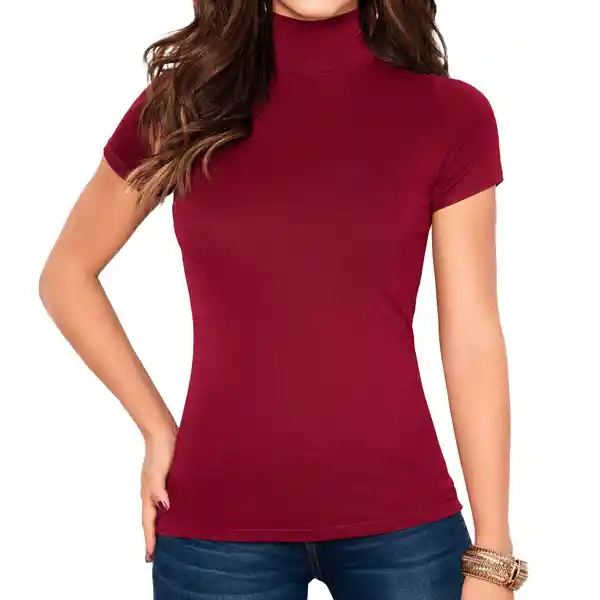 Croydon Blusa Clio Mujer Color Vinotinto Talla M