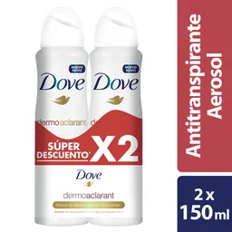 Desodorante Aerosol Dove Dermo Aclarant 89G
