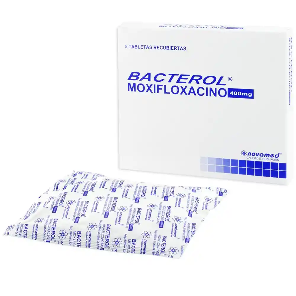 Bacterol Tabletas Recubiertas (400 mg)