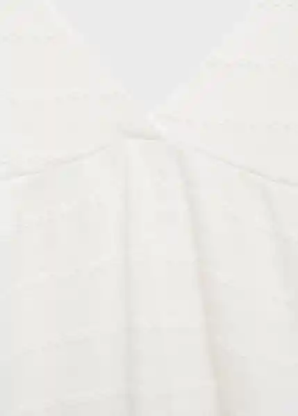 Vestido Marion Offwhite Talla 22 Teen Niñas Mango