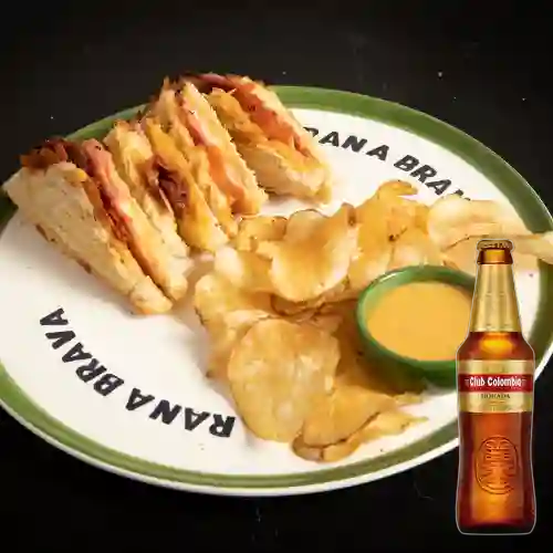 Combo Sub de Carnes + Club Colombia Dorada 350 ml