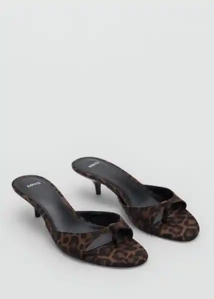 Sandalias Arale1 Marron Talla 39 Mujer Mango