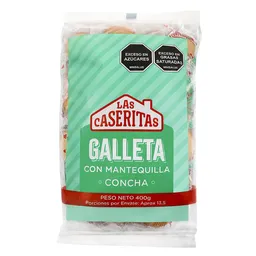 Las Caseritas Galleta Concha de Mantequilla