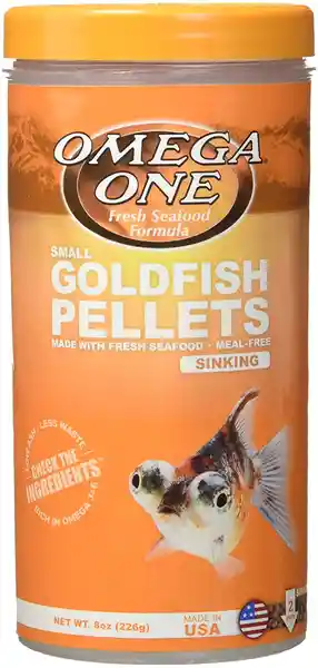 Omega Alimento Para Pez Goldfish Pellets