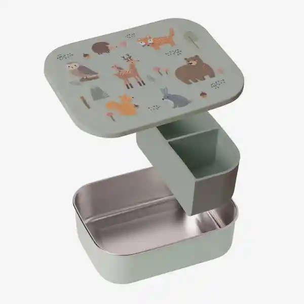 Lund London Lonchera Compartimientos Little Lund Bosque