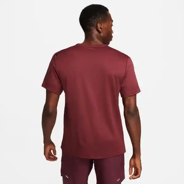 Nike Camiseta Uv Miler Manga Corta Para Hombre Rojo Talla M