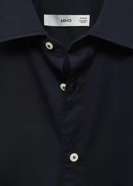 Camisa Cesare Navy Talla XL Hombre Mango