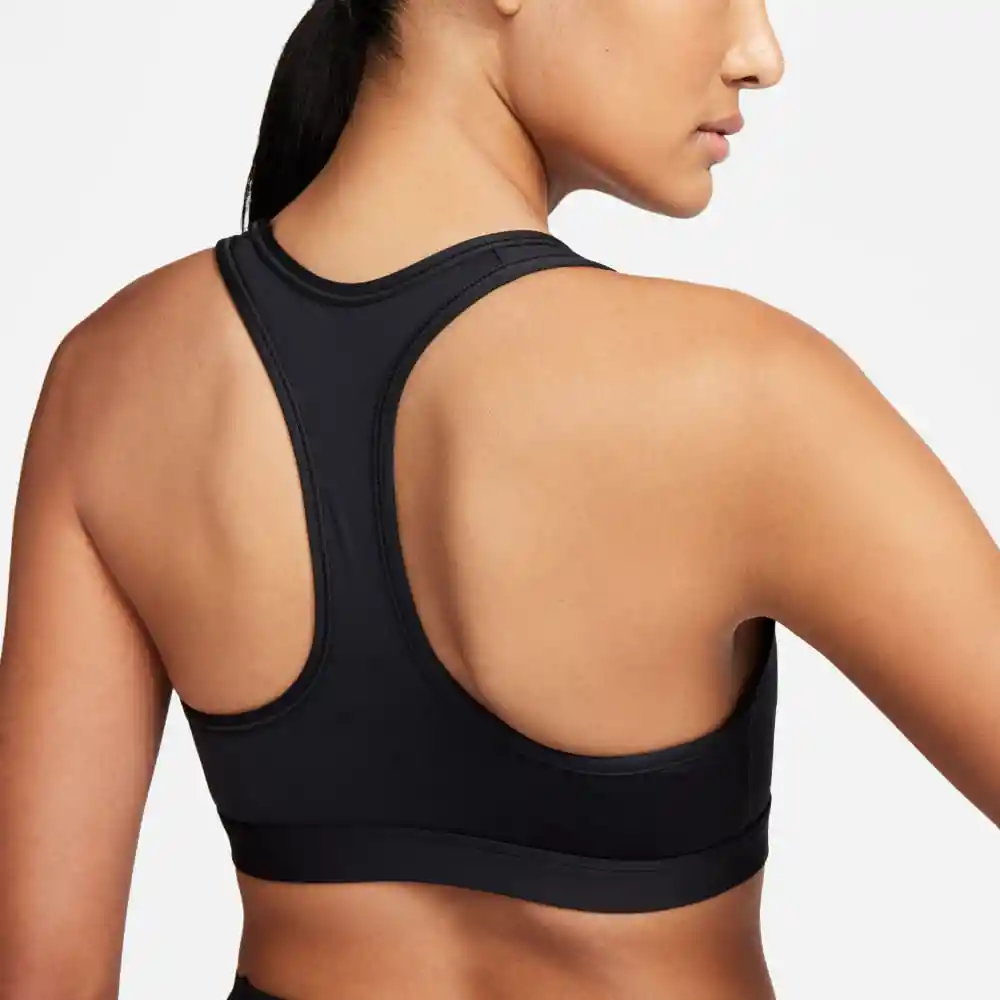 Nike Crop Nk Df Swsh Pded Futura Mujer Negro L