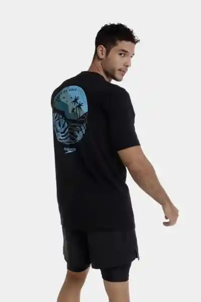 Camiseta Manga Corta Leaf Spring Hombre Talla M Speedo