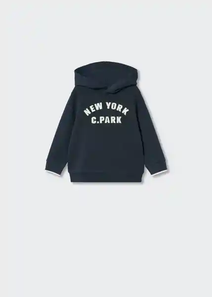 Sudadera Park Navy Talla 72 Niños Mango