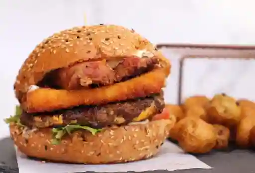 Hamburguesa Bistec a Caballo