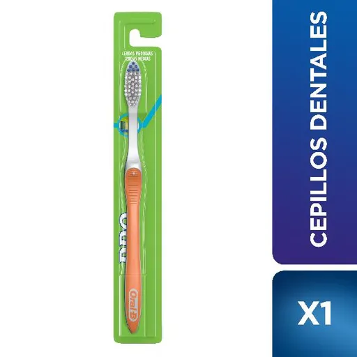 Oral-B Pro Cerdas Medianas Cepillo Dental X 1