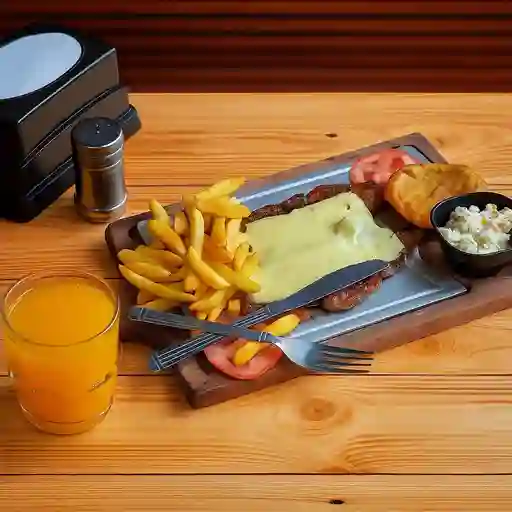 Carnes a la parrilla sencilla