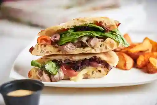 Sándwich Campestre con Papas