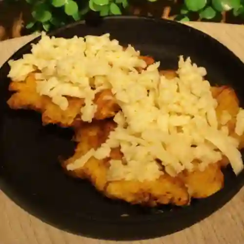 Patacones Gratinados