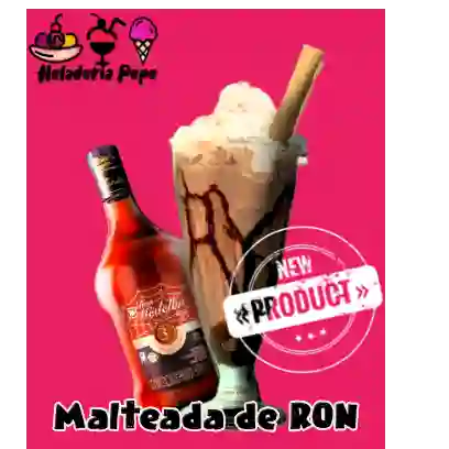 Malteada de Ron