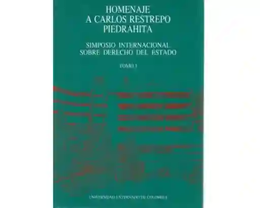 Homenaje a Carlos Restrepo Piedrahita - VV.AA