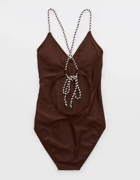 Enterizo Aerie Café Talla: MEDIUM 5865173 American Eagle