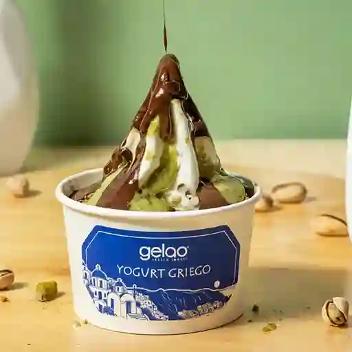 Helado yogurt griego sin azúcar (2 top.)