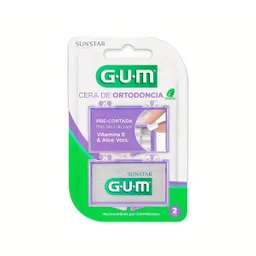 Gum Cera de Ortodoncia Pre-Cortada Menta