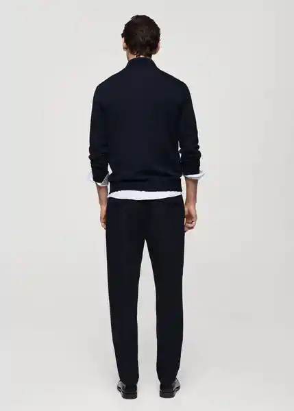 Buzo Jersey Willyp Navy Talla S Hombre Mango