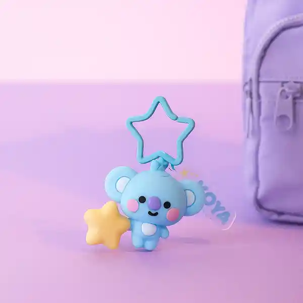 Llavero Luminoso Led  Baby Koya Serie Bt21 Miniso
