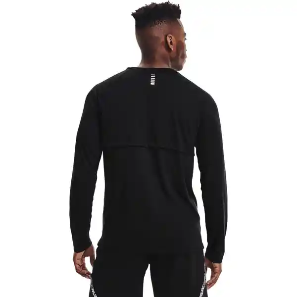 Under Armour Camiseta Streaker Long Sleeve Hombre Negro Talla SM