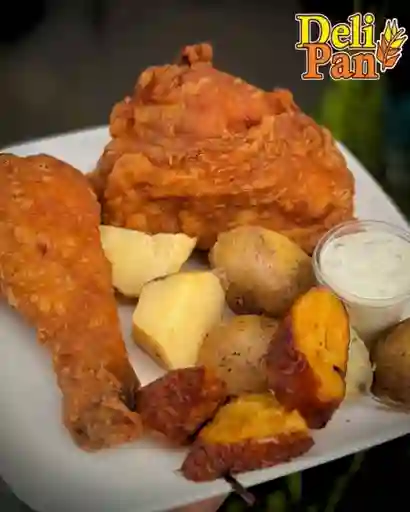 Cuarto de Pollo Broaster