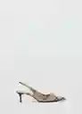 Zapatos Touly Beige Talla 37 Mujer Mango