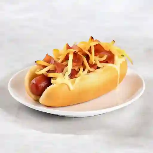 Choriperro con Jamón