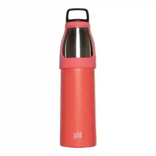 Cool Gear Botella Metálica Coral Capacidad: 24 Oz 15003460