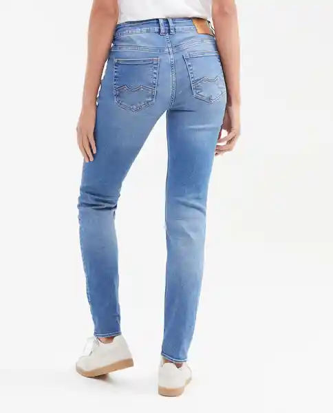 Jean Rusty Femenino Azul Cristalino Talla 10 Chevignon