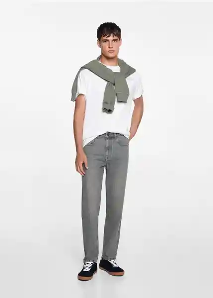 Jean Regfitg Tejano Gris Talla 23 Niños Mango