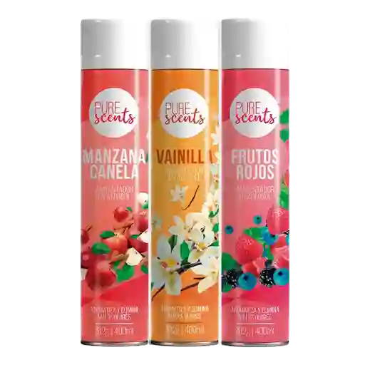 Pure Scents Ambientador Aerosol Surtido