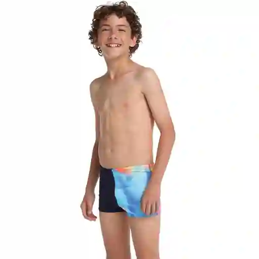 Pantaloneta de Baño Aquashort Junior Ac Rain Talla 12 Speedo