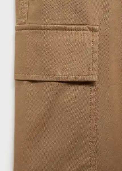 Pantalón Charles Camel Talla 44 Hombre Mango