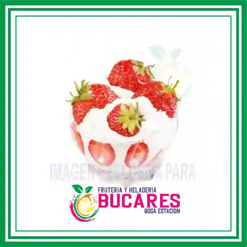 Fresas con Crema