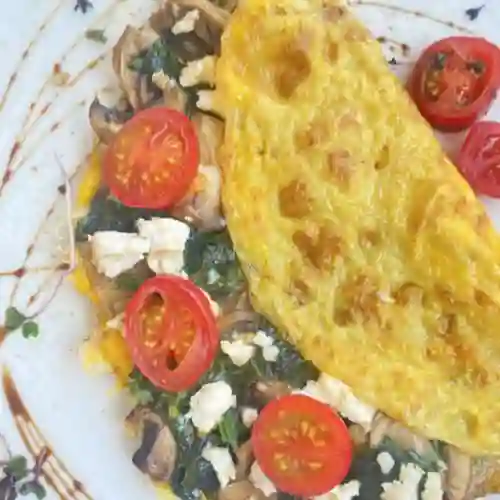 Omelette de Queso Feta