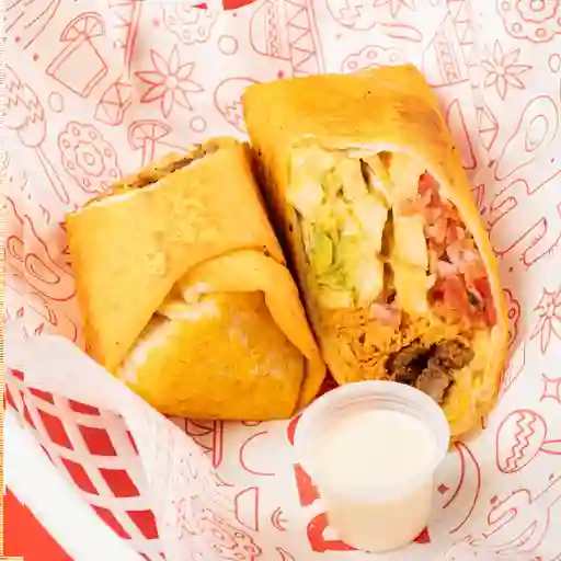 Burrito de chicharron