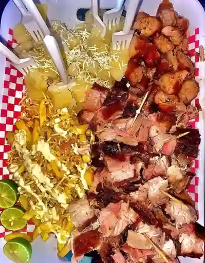 Cerdo, Carne y Pollo