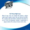 Desodorante  Speed Stick 24/7 Xtreme Night Crema 100g x 2und