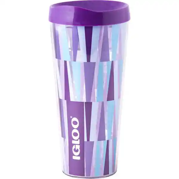 Igloo Vaso Cuadro Morado de 22 Oz 00070010