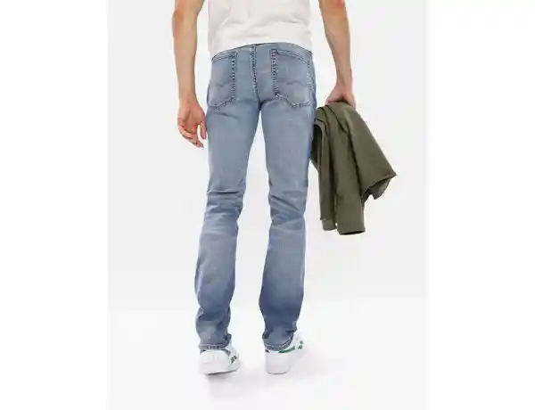 Pantalón Jean Slim Hombre Azul Talla 32 x 30 American Eagle