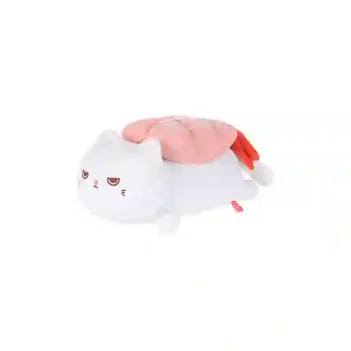 Miniso Peluche de Camarón Sushi Cat Mediano Blanco