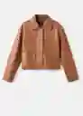 Chaqueta Sabina Camel Talla 26 Mujer Mango