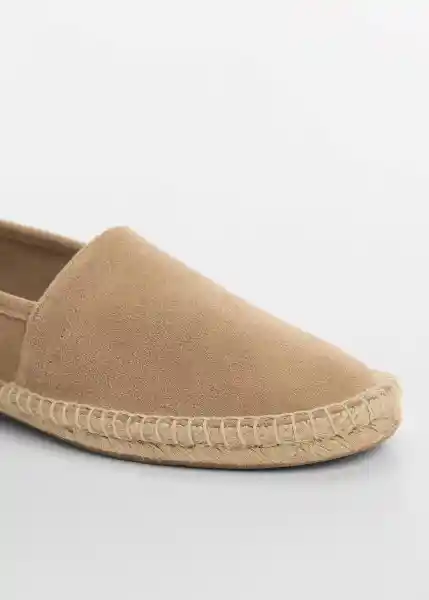 Sandalias Yute Arena Talla 40 Hombre Mango