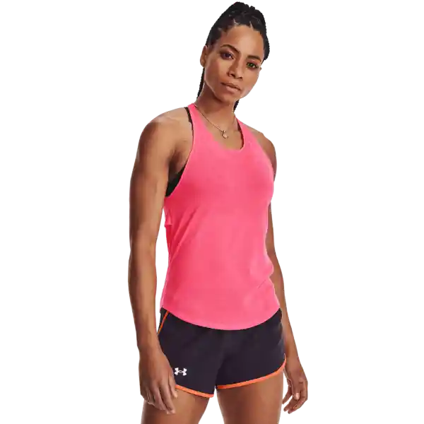 Under Armour Polera Streaker Tank Rosado Para Mujer Talla LG