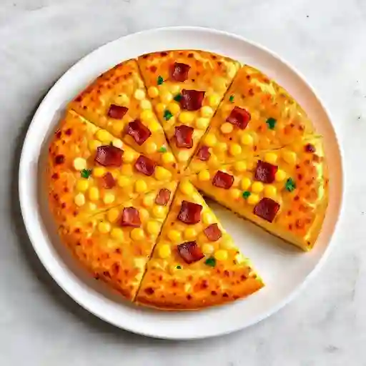 Pizza Maicitos y Tocineta Personal con Borde