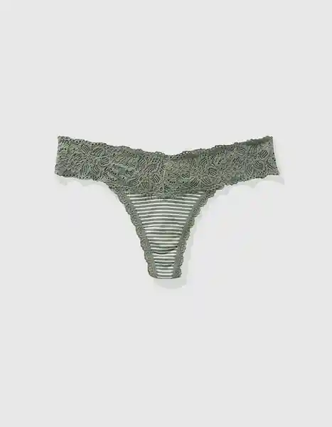 Panti Aerie Verde Talla Small American Eagle 54426879