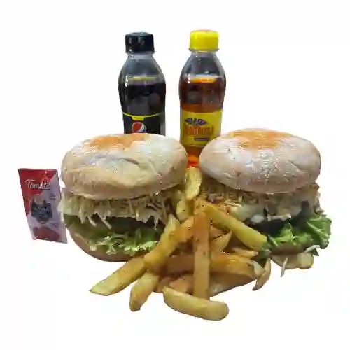 Hamburguesa Sencilla 2X1